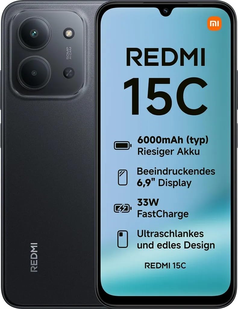 گوشی شیائومی Redmi 15C کارکرده | 256 گیگ | رم 8 | تمیز و سالم
