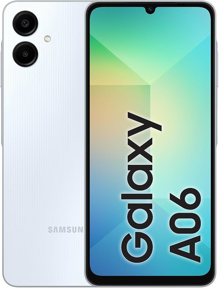 گوشی موبایل سامسونگ Galaxy A06ظرفیت 128 گیگابایت رم 6 گیگابایت کارکرده در حد نو استوک تمیز