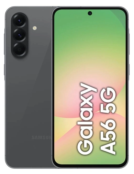 گوشی سامسونگ Galaxy A56 ظرفیت 256 گیگابایت، رم 8 گیگابایت، رنگ مشکی کارکرده خیلی تمیز