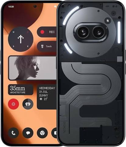 گوشی موبایل Nothing Phone (2a) 256 گیگ رم 12 | مشکی | کارکرده | خط و خش سطحی و جزئی