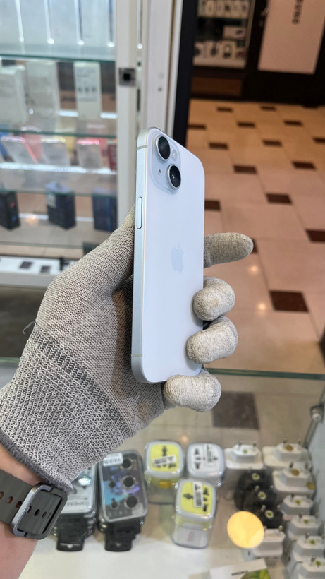 گوشی موبایل اپل iPhone 15 ظرفیت 128GB رنگ آبی بدون رجیستر | باتری 95٪