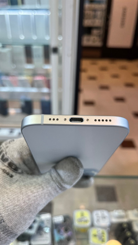 گوشی موبایل اپل iPhone 15 ظرفیت 128GB رنگ آبی بدون رجیستر | باتری 95٪