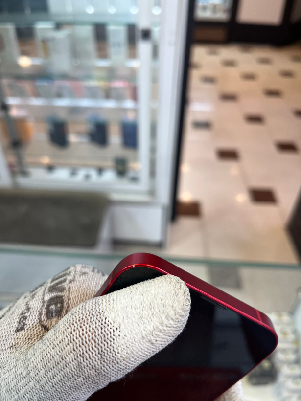«گوشی موبایل آیفون ۱۳ قرمز | حافظه ۱۲۸ گیگ | سلامت باتری 78% |پارت نامبر ZAA کارکرده