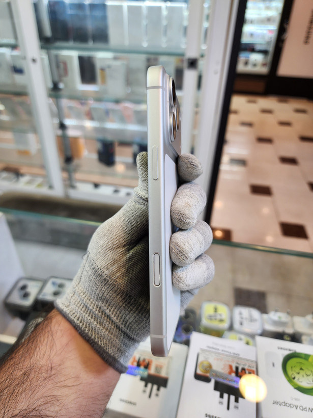 📱 آیفون 17 پرو مکس 256 گیگ ZAA سیلور 🤍 کارکرده | 🔋 باتری 100٪ | 📶 رجیستر شده