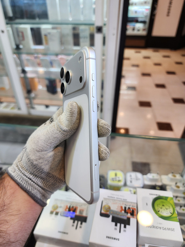 📱 آیفون 17 پرو مکس 256 گیگ ZAA سیلور 🤍 کارکرده | 🔋 باتری 100٪ | 📶 رجیستر شده