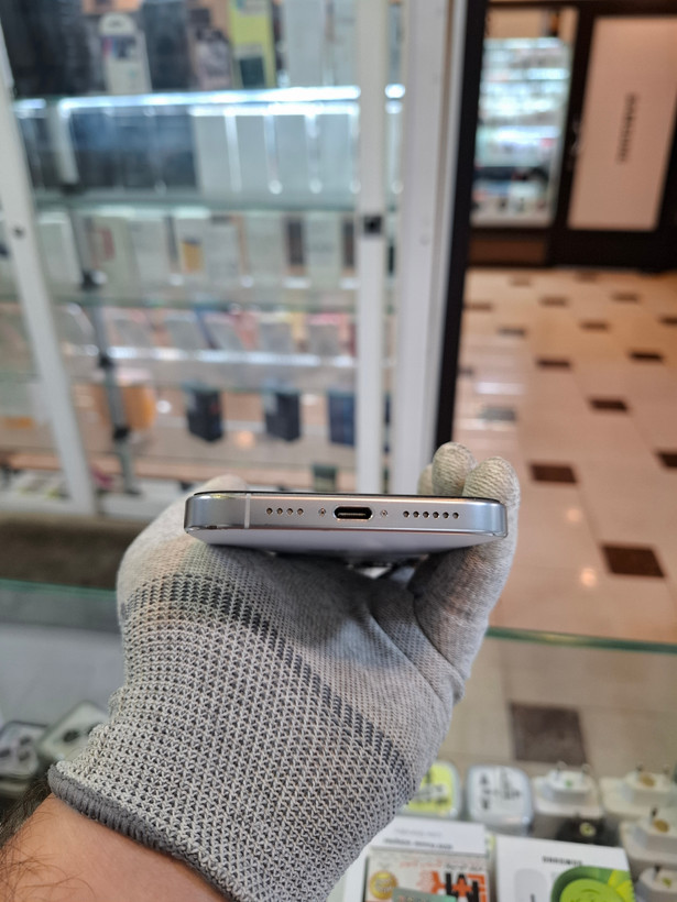 گوشی موبایل اپل iPhone 16 Pro Max 256GB | تیتانیوم سفید | ZAA | رجیستر شده | باتری 92٪ | کارکرده