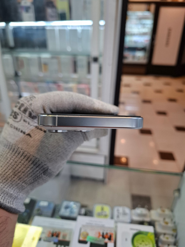 گوشی موبایل اپل iPhone 16 Pro Max 256GB | تیتانیوم سفید | ZAA | رجیستر شده | باتری 92٪ | کارکرده